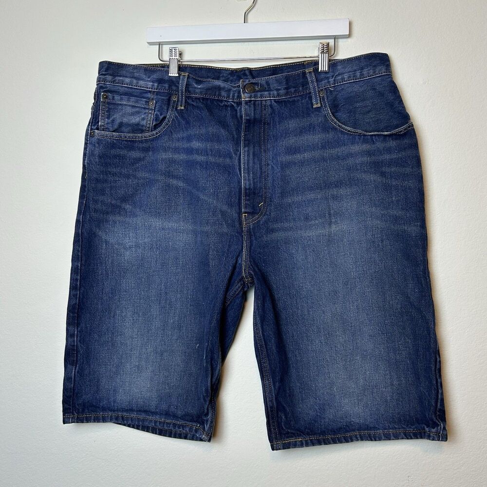 Levi's 569 Shorts Men’s 40 Blue Loose Straight Denim Casual Normcore Baggy Y2k